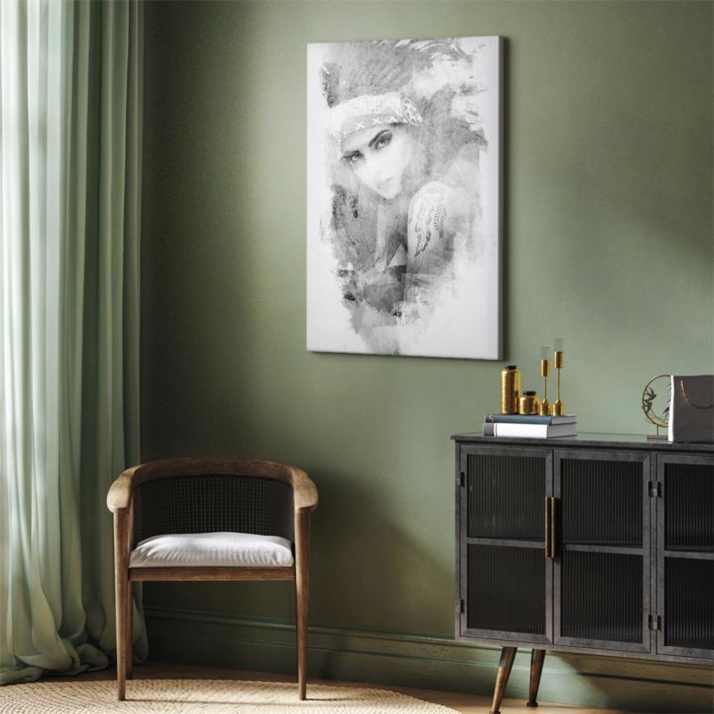 Artgeist etnisk blik 60 x 90 cm italiensk lærred 1 stk