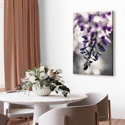 Artgeist billede Violet Klokker 80 x 120 cm non-woven lærred 1 stk