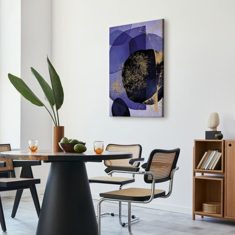 Artgeist billede lilla kalejdoskop 40 x 60 cm italiensk lærred 1 stk