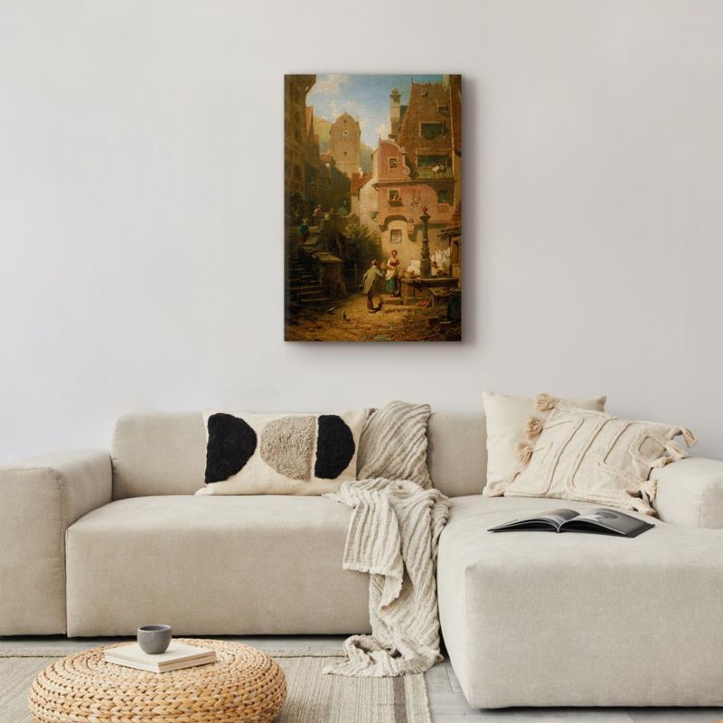 Artgeist Flowers lærredsbillede 80 x 120 cm italiensk lærred 1 stk