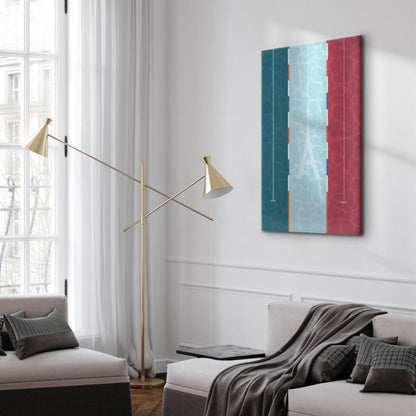 Artgeist billede Fransk pool 20 x 30 cm italiensk lærred 1 stk