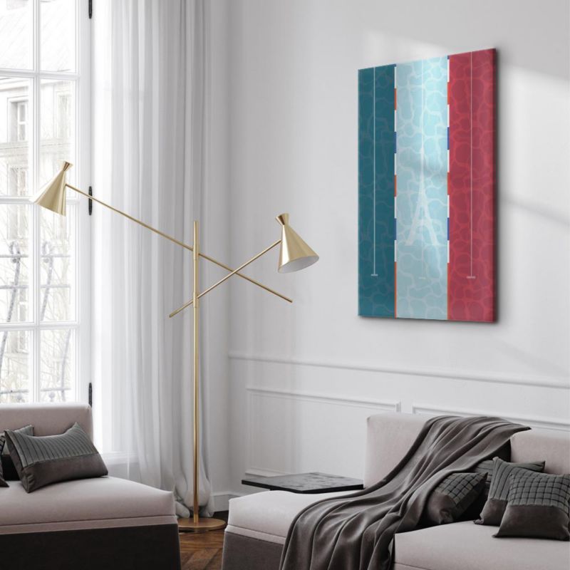 Artgeist billede Fransk pool 80 x 120 cm italiensk lærred 1 stk