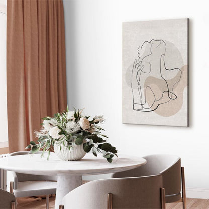 Artgeist maleri Fransk elegance 80 x 120 cm non-woven lærred 1 stk