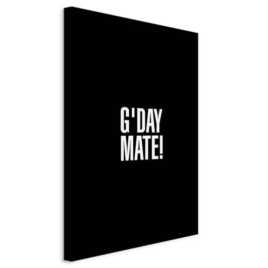 Artgeist G'day Mate billede 20 x 30 cm non-woven lærred 1 stk