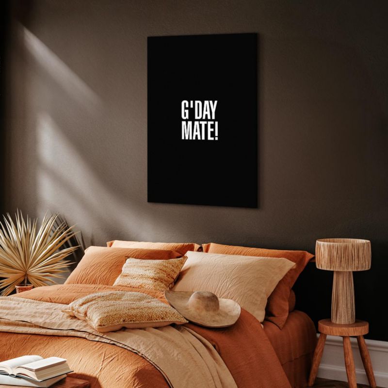 Artgeist G'day Mate lærredsbillede 80 x 120 cm italiensk lærred 1 stk