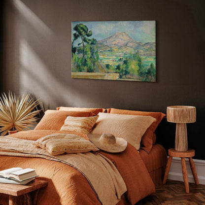 Artgeist billede Bjerg af St. Victoria 90 x 60 cm italiensk lærred 1 stk