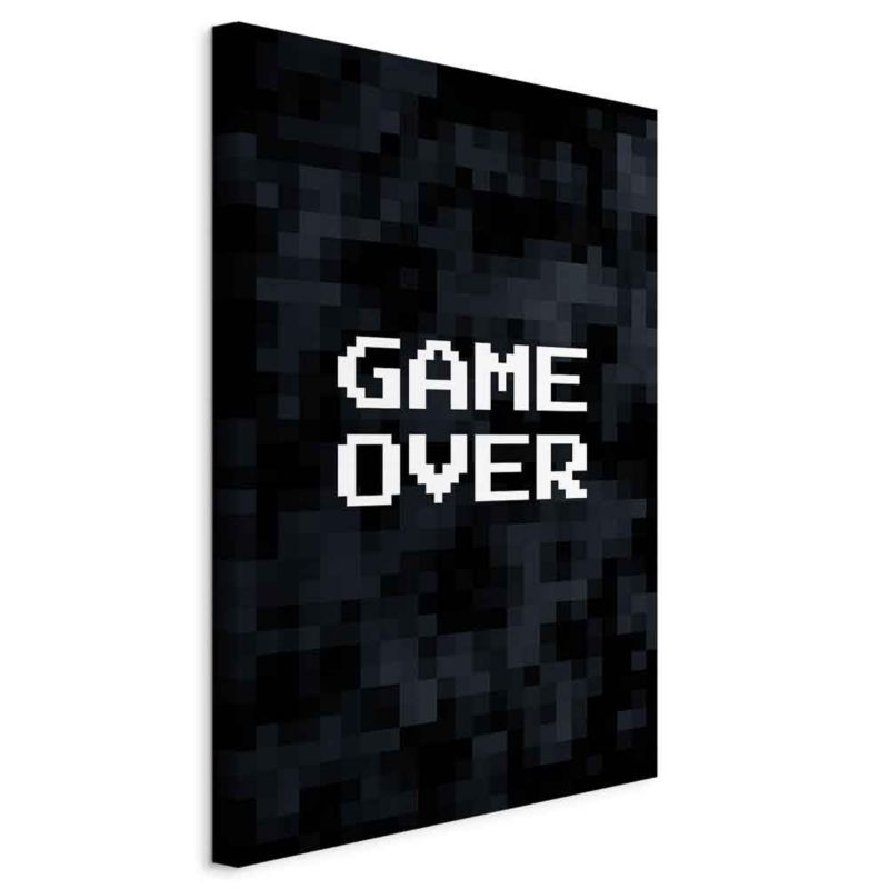 Artgeist Game Over maleri 40 x 60 cm italiensk lærred 1 stk