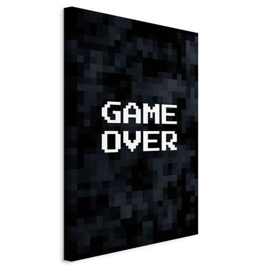 Artgeist Game Over maleri 40 x 60 cm italiensk lærred 1 stk
