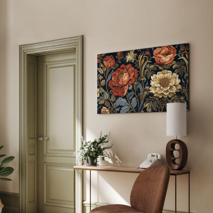 Artgeist gobelinkunst blomster 60 x 40 cm italiensk lærred 1 stk