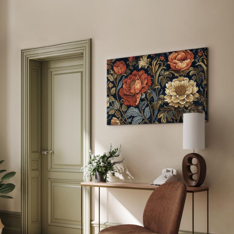 Artgeist gobelinkunst blomster 60 x 40 cm italiensk lærred 1 stk