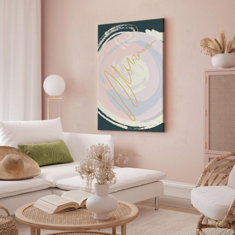 Artgeist Grawitacja maleri 80 x 120 cm italiensk lærred 1 stk