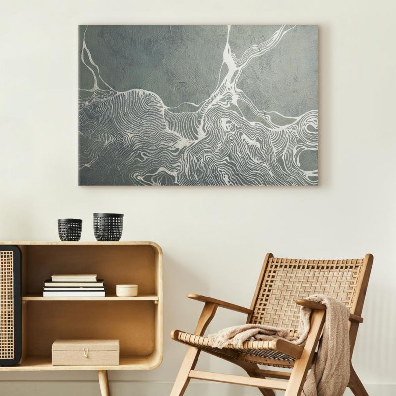 Artgeist Harmoni af linjer 90 x 60 cm italiensk lærred 1 stk