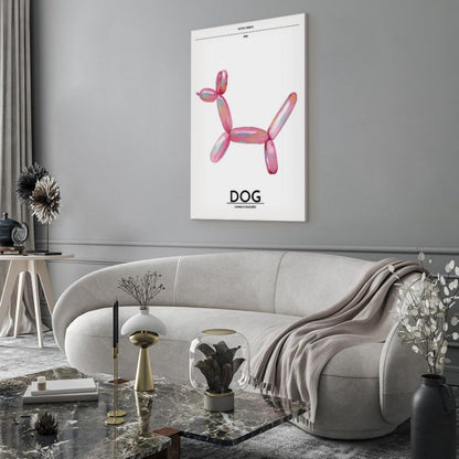 Artgeist Holo-Dog billede 40 x 60 cm italiensk lærred 1 stk