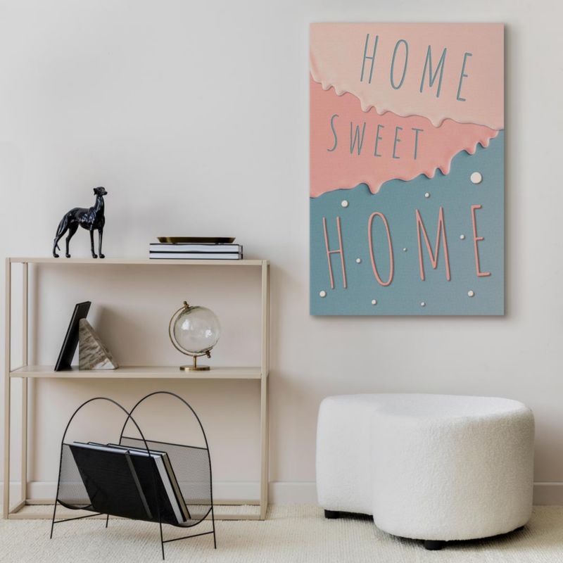 Artgeist Home billede 80 x 120 cm italiensk lærred 1 stk