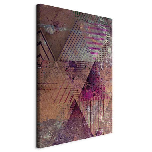 Artgeist efterårsabstraktion 80 x 120 cm italiensk lærred 1 stk
