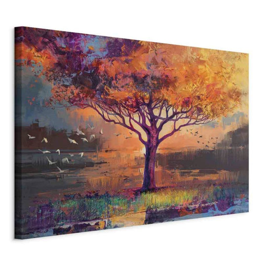 Artgeist efterårsskitser 60 x 40 cm italiensk lærred 1 stk