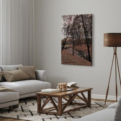 Artgeist efterårstur billede 80 x 120 cm non-woven lærred 1 stk