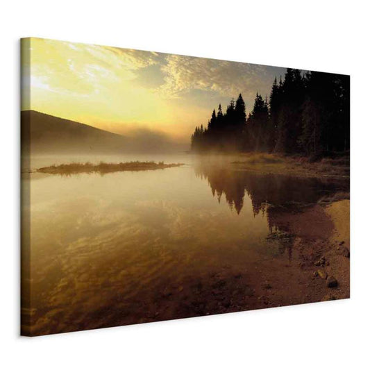 Artgeist efterårsaften billede 60 x 40 cm italiensk lærred 1 stk