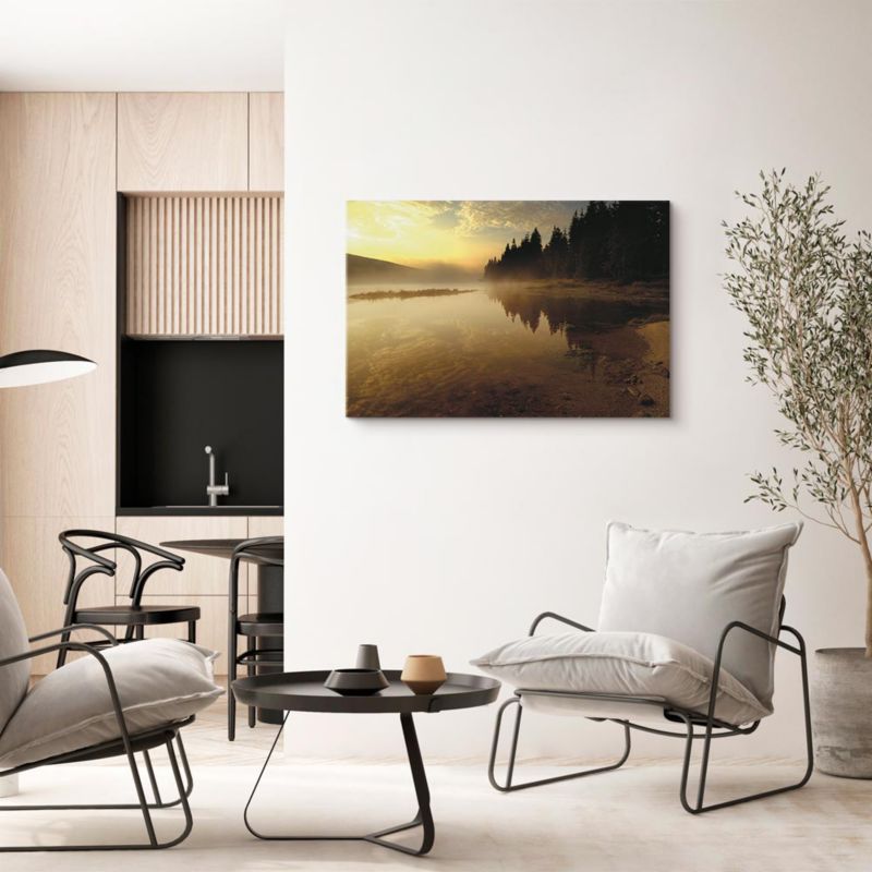Artgeist efterårsaften billede 60 x 40 cm italiensk lærred 1 stk