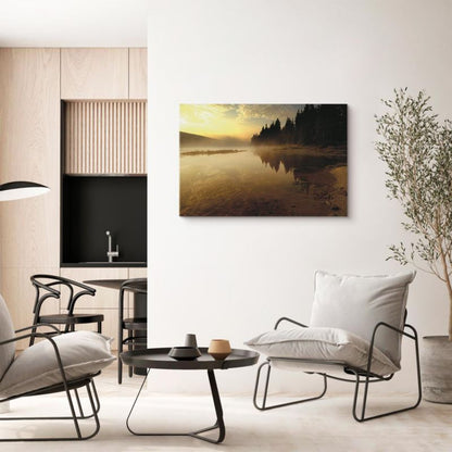 Artgeist efterårsaften billede 60 x 40 cm italiensk lærred 1 stk