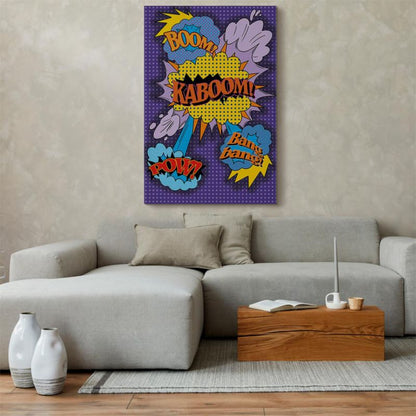 Artgeist Kaboom billede 40 x 60 cm italiensk lærred 1 stk