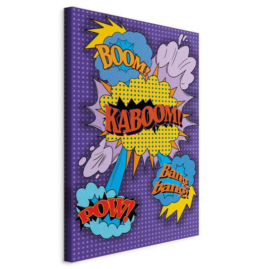 Artgeist Kaboom billede 60 x 90 cm italiensk lærred 1 stk