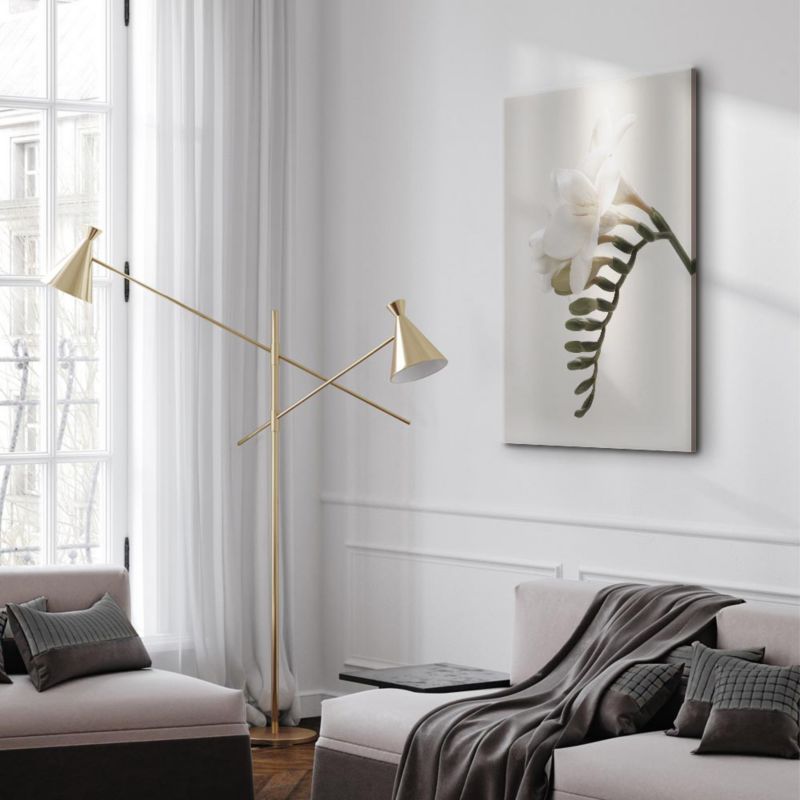 Artgeist forårs-fjerpragt billede 60 x 90 cm italiensk lærred 1 stk