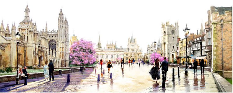 Canvasbillede Cambridge Street 60 x 150 cm