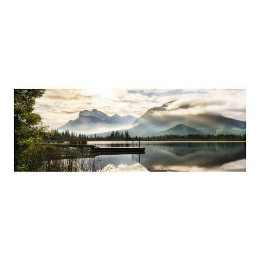 Canvasbillede Lake Views 60 x 150 cm