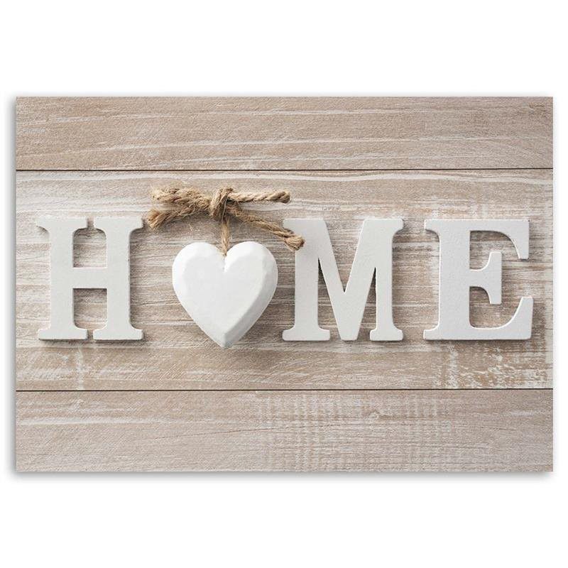Billede til soveværelse og stue Feeby Home Shabby chic Beige 60x40 cm 1 stk