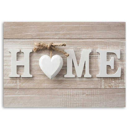 Billede til soveværelse og stue Feeby Home Shabby chic Beige 60x40 cm 1 stk