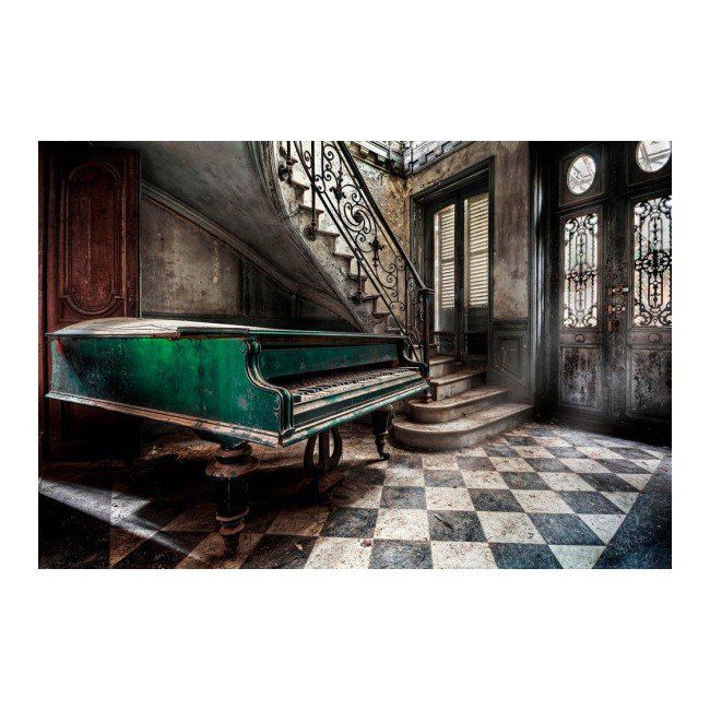 Glasspik Loft Piano billede 80 x 120 cm