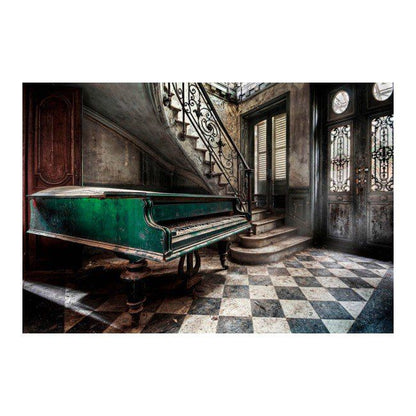 Glasspik Loft Piano billede 80 x 120 cm
