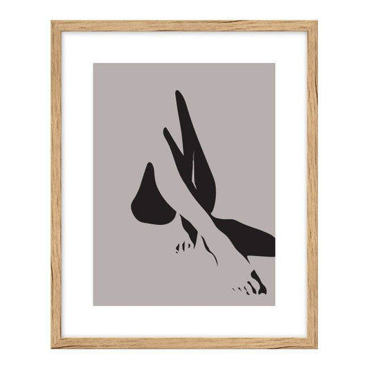 Billede Kvinde 40 x 50 cm grafik 1