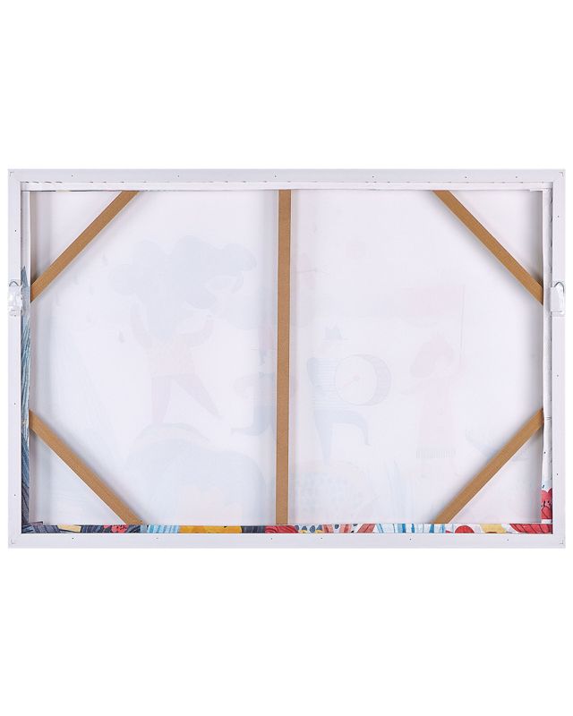 Bibbiena rektangulært lærredsbillede 63 x 99 cm børnefarvet 1 stk.