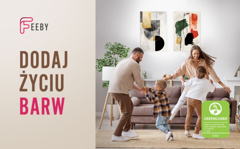 Canvasbillede Feeby 100x50 cm Tukan Farverige Tropiske Fugle 1 stk.