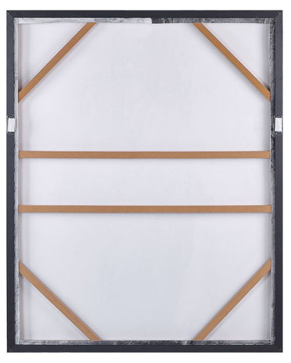 Rektangulært lærredsbillede Jesi 83 x 103 cm abstrakt grå 1 stk.