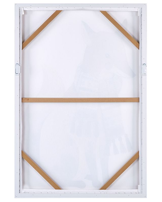 Muccia rektangulært lærredsbillede 63 x 99 cm dyremotiv brun 1 stk.