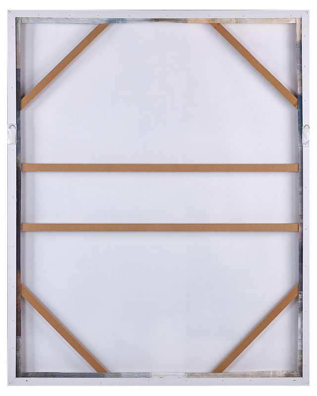 Pulsano rektangulært lærredsbillede 83 x 103 cm abstrakt farverigt 1 stk.