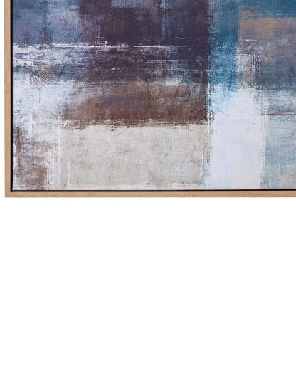 Pulsano rektangulært lærredsbillede 83 x 103 cm abstrakt farverigt 1 stk.
