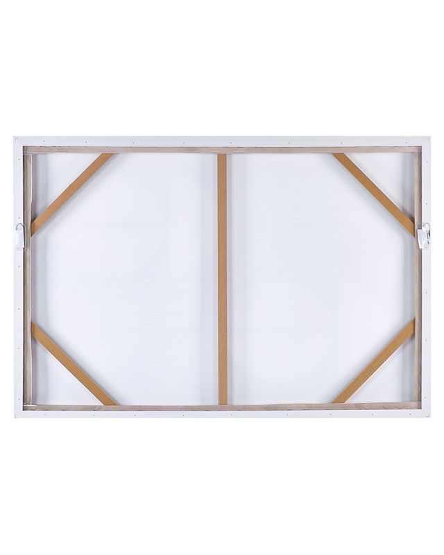 Rektangulært lærredsbillede Racale 63 x 93 cm abstrakt beige 1 stk.