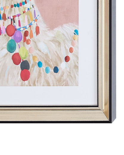 Billede i ramme Balala rektangulær 30 x 40 cm dyremotiv pink 1 stk.