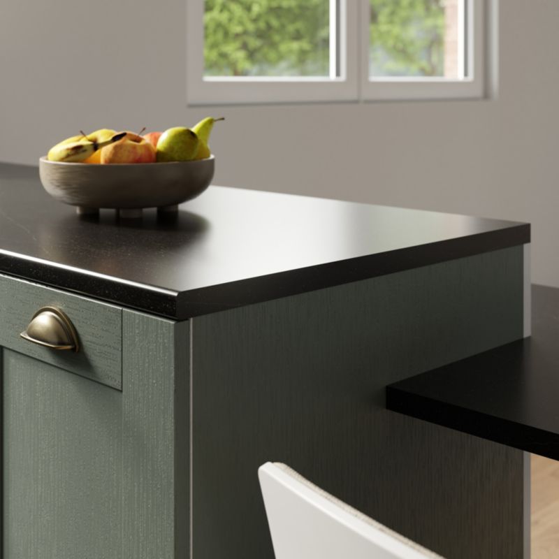 ABS-kantliste til bordplade 30 mm 2,4 m mørk sten