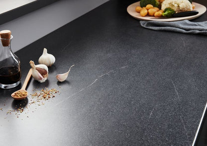 ABS-kantliste til bordplade 30 mm 2,4 m mørk sten