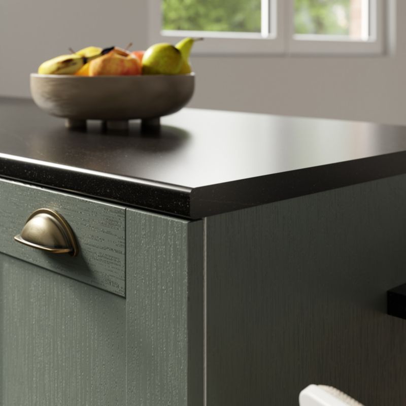 ABS-kantliste til bordplade 30 mm 2,4 m mørk sten