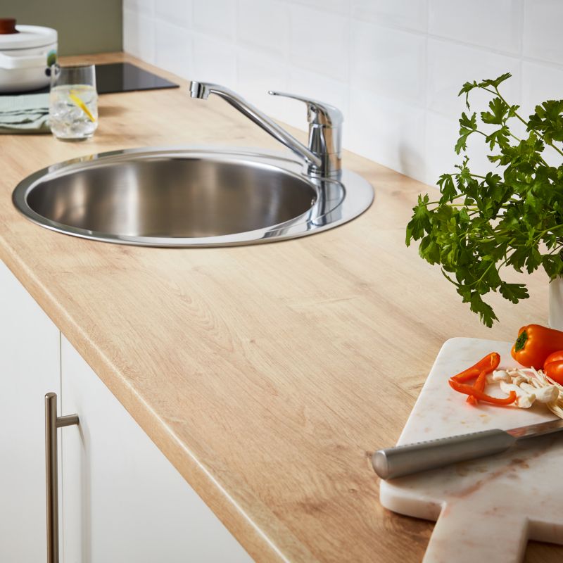 ABS kantliste til bordplade 30 mm 2,4 m eg