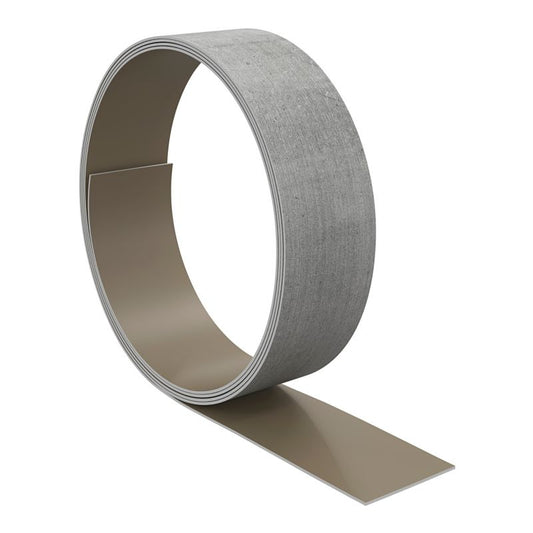 ABS-kantliste til bordplade 30 mm 2,4 m lys sten