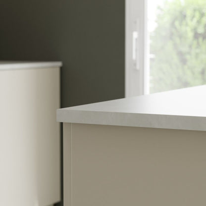 ABS-kantliste til bordplade 30 mm 2,4 m lys sten