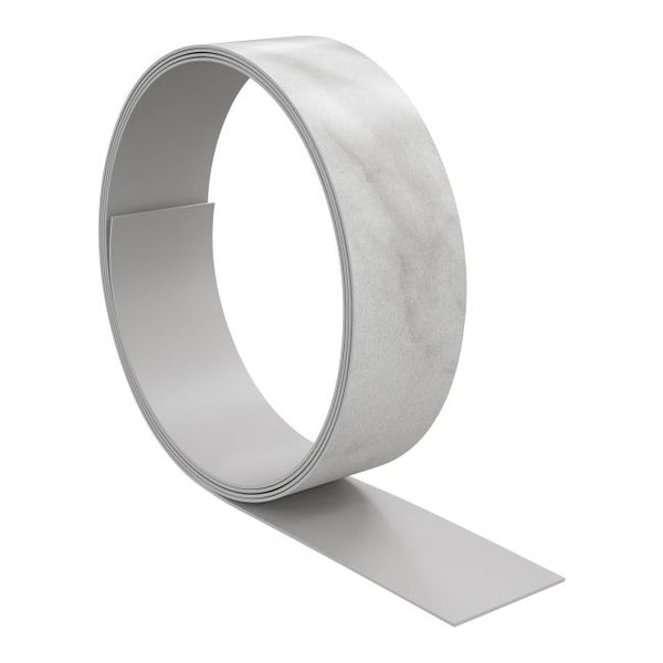 GoodHome Kala ABS-kantliste til bordplade 42 mm 3 m hvid marmor