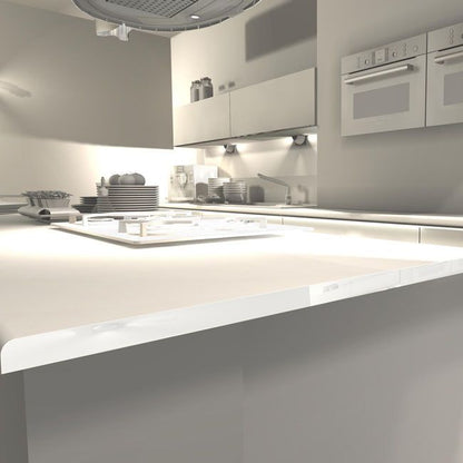 Biuro Styl 074W bordkant 32 mm hvid 0,61 m